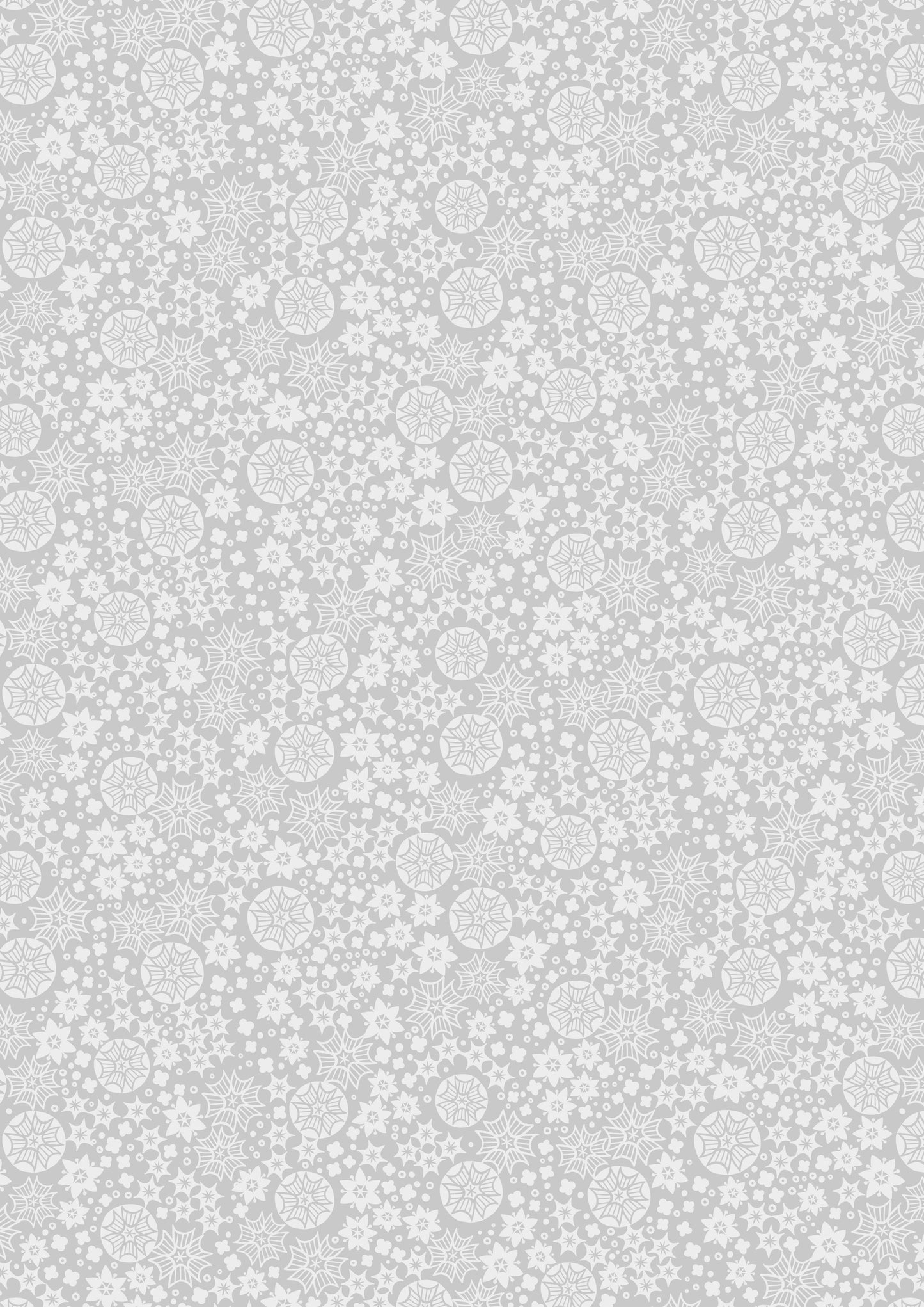 Lewis & Irene - Sea Holly on Light Grey