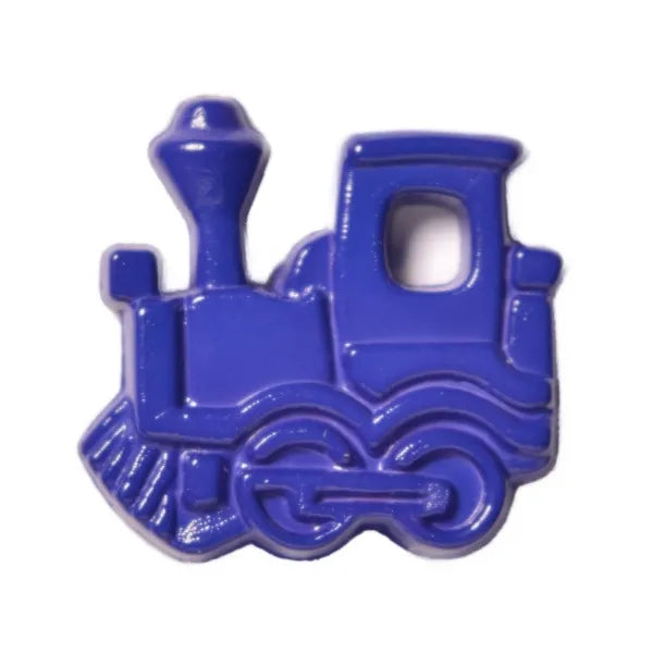 BUTTONS- TRAIN DARK BLUE