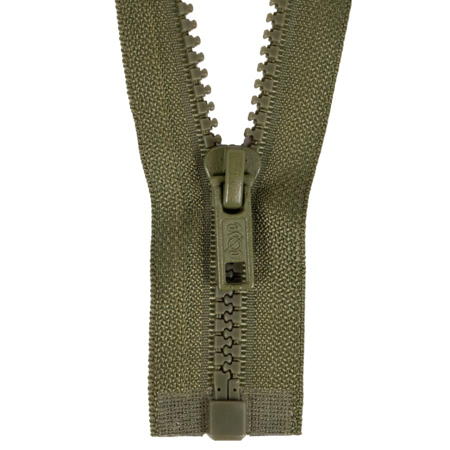 Chunky Delrin Zip - 51cm/20" Khaki