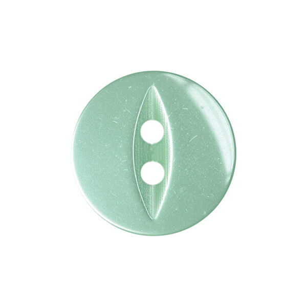Fisheye Button - 11.5mm Turq