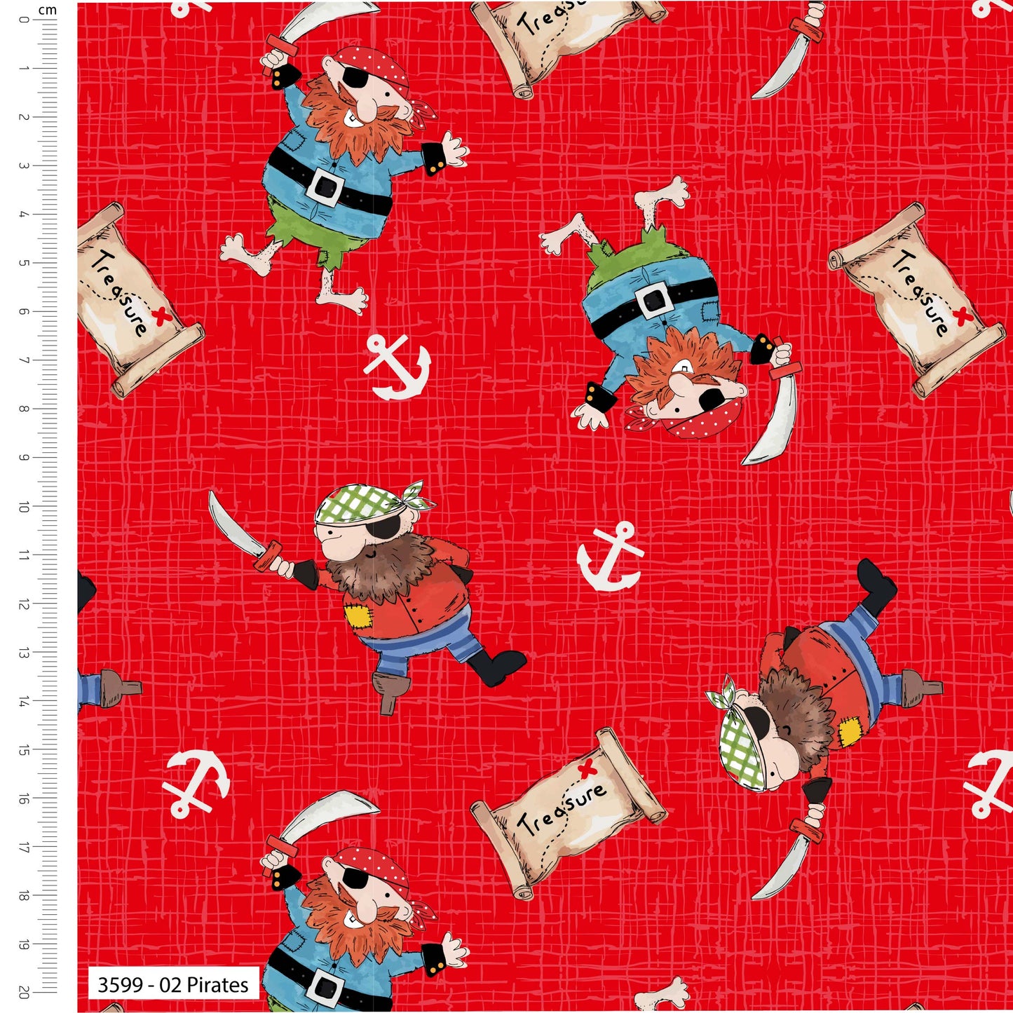 The Craft Cotton Co. - 100% Craft Cotton Ship Ahoy - Pirates