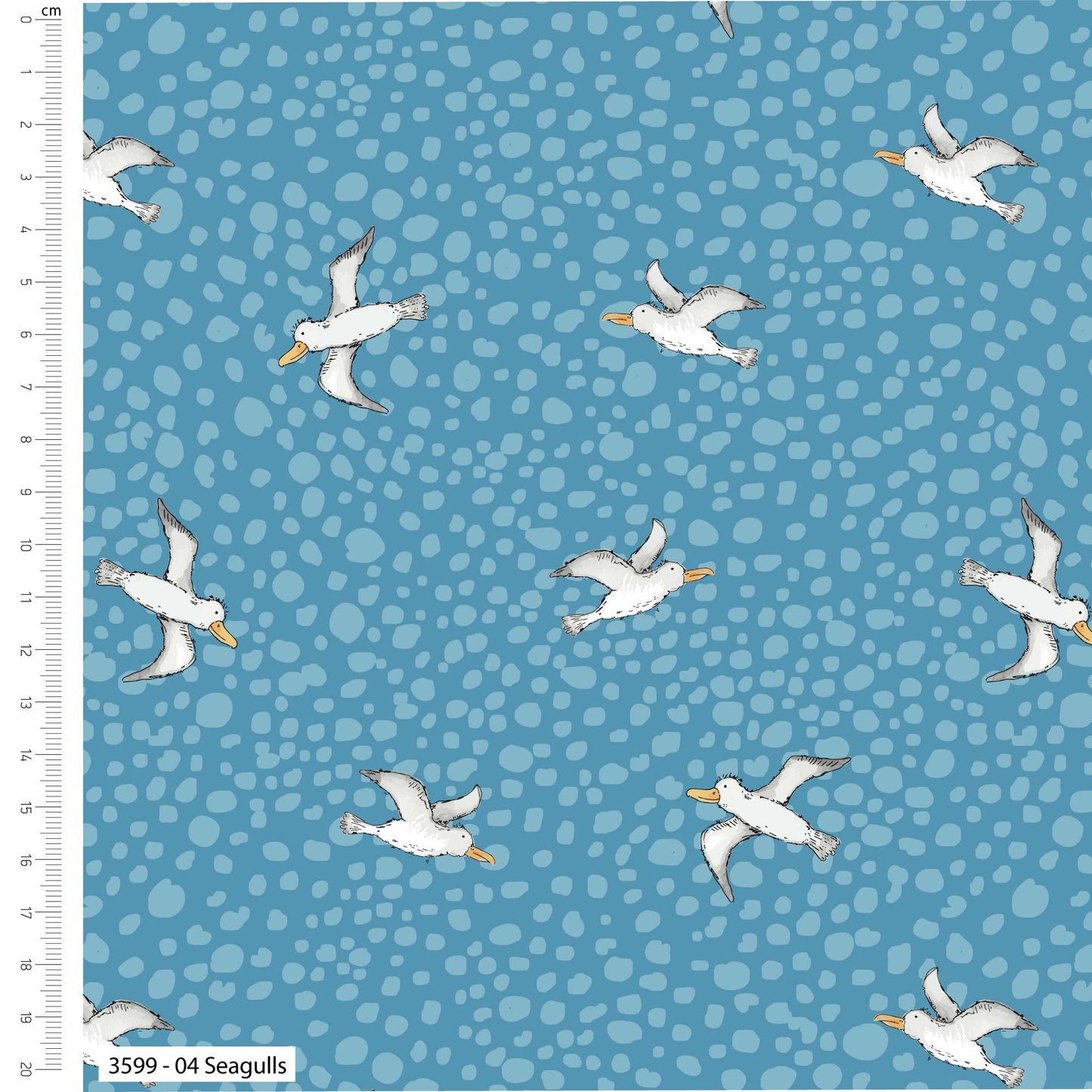 The Craft Cotton Co. - 100% Craft Cotton Ship Ahoy - Seagulls