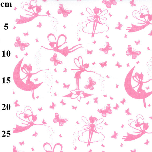 PolyCotton - Pink Fairies