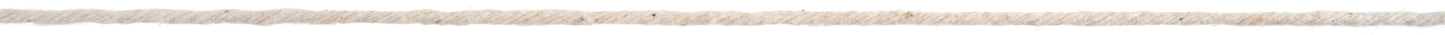 Macramé Cord: Cotton: 262m x 3mm: 0.5kg: Natural