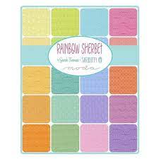 Moda - Rainbow Sherbet Jelly Roll by Sariditty