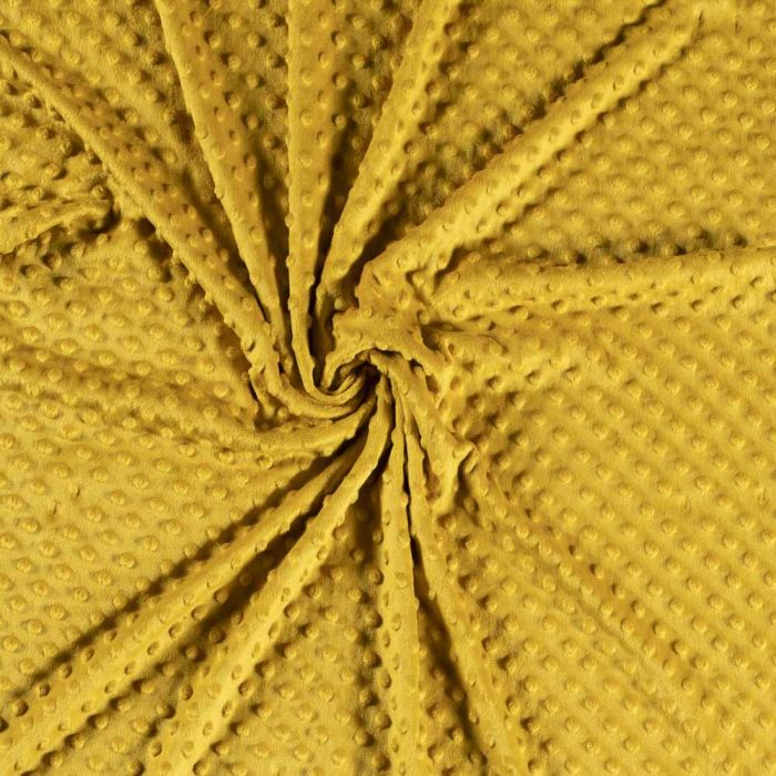Premium Dimple Fleece - Ochre