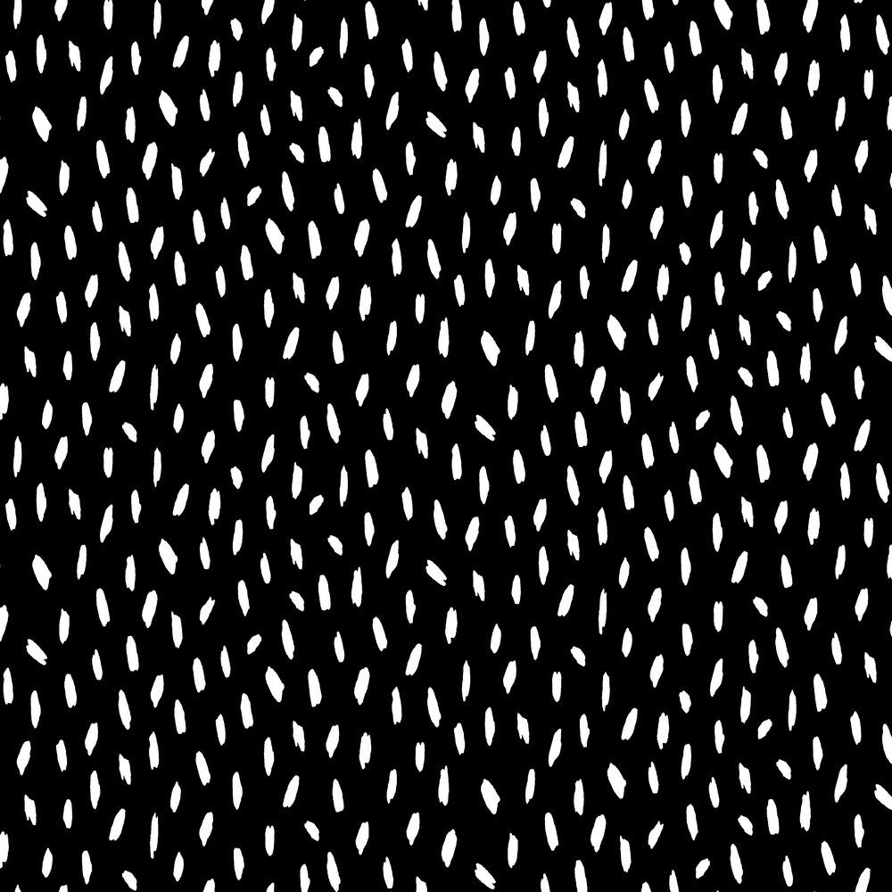 Cotton Poplin Stripes Black
