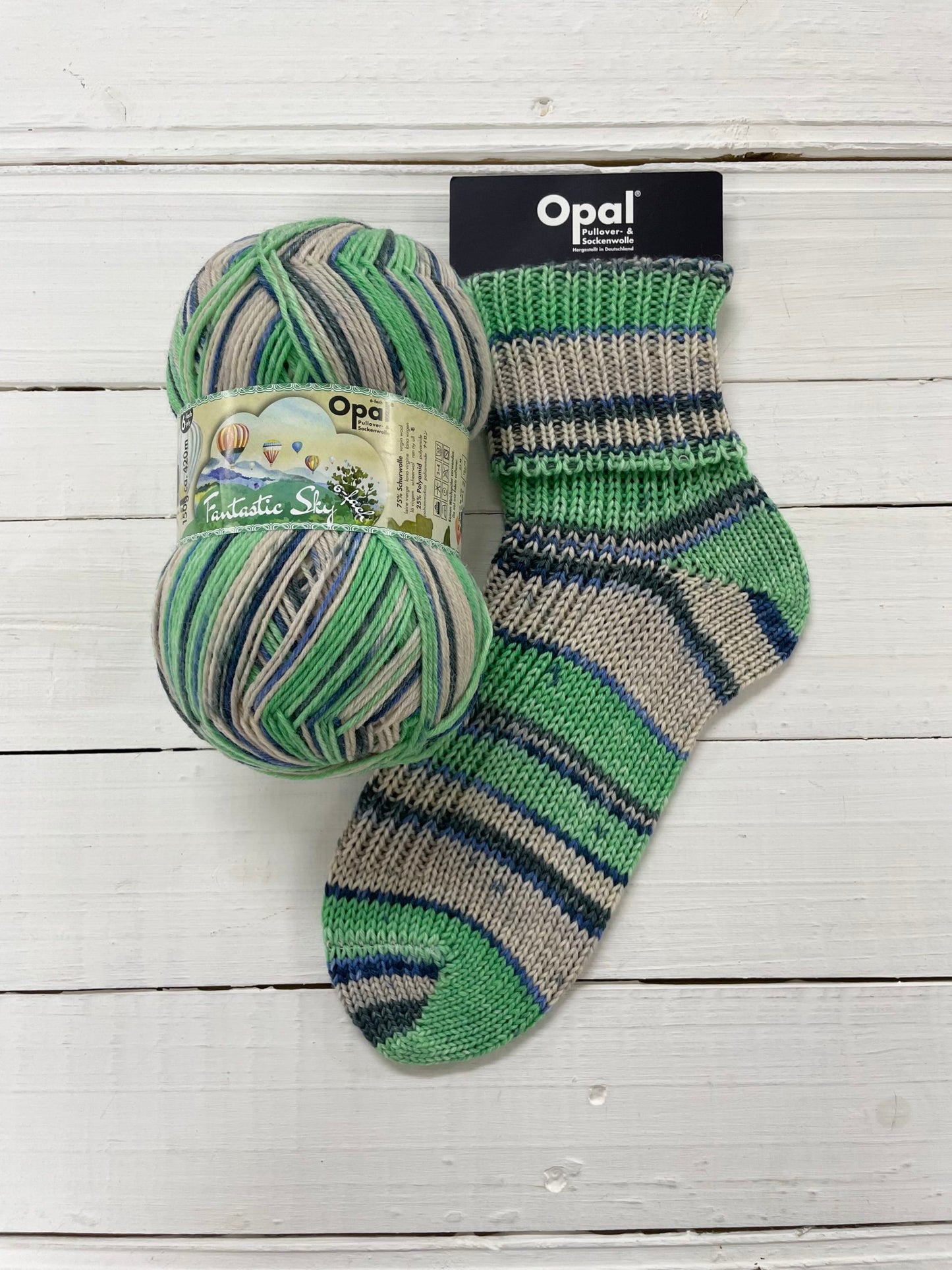 Opal Fantastic Sky 6ply Sock Yarn (8 Shades)