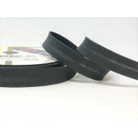 PolyCotton Bias Binding - 18mm - Steel Grey