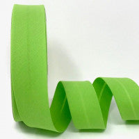PolyCotton Bias Binding - 30mm - Lime Green