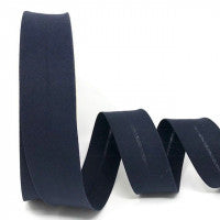 PolyCotton Bias Binding - 30mm - Navy