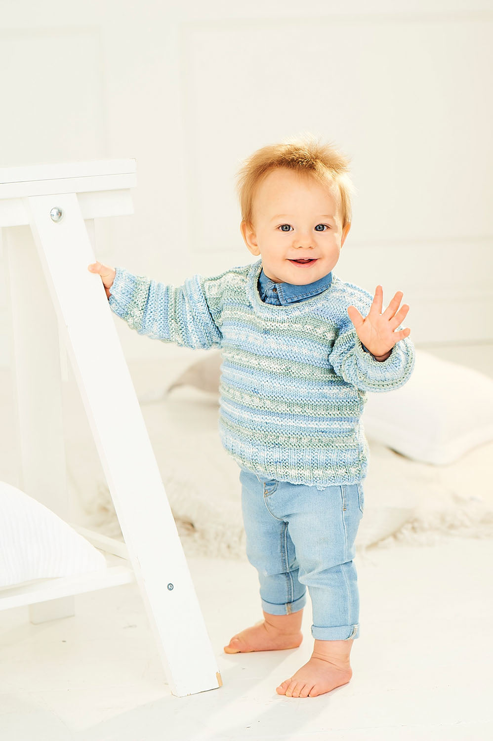 Stylecraft Bambino Prints DK Knitting Pattern 9846