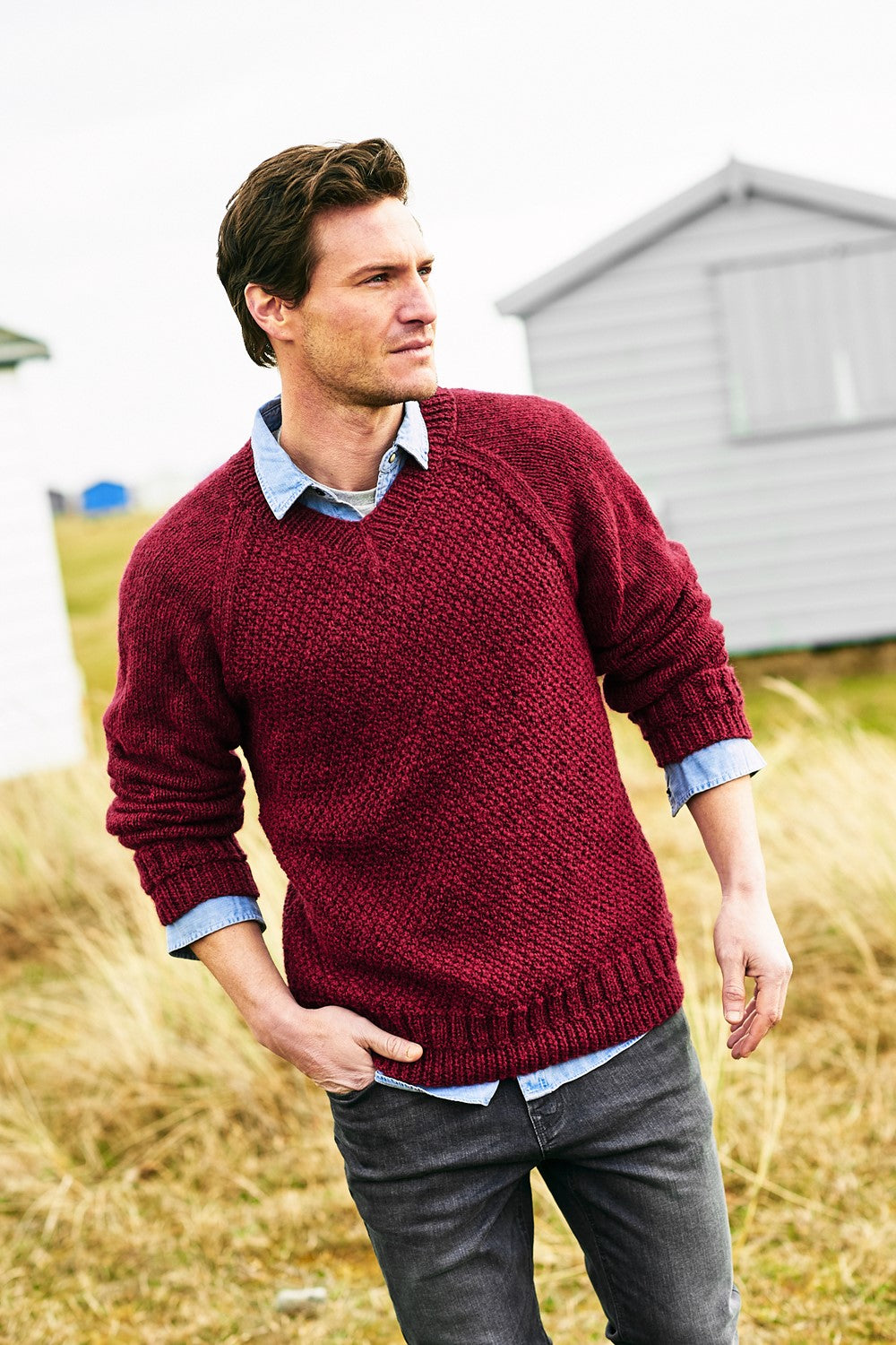 Stylecraft Knitting Pattern 9877 - Highland Heathers Aran