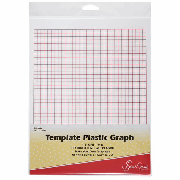 Sew Easy Template - Plastic Graph