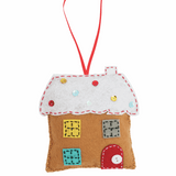 Felt Decoration Kit - Gingerbread House