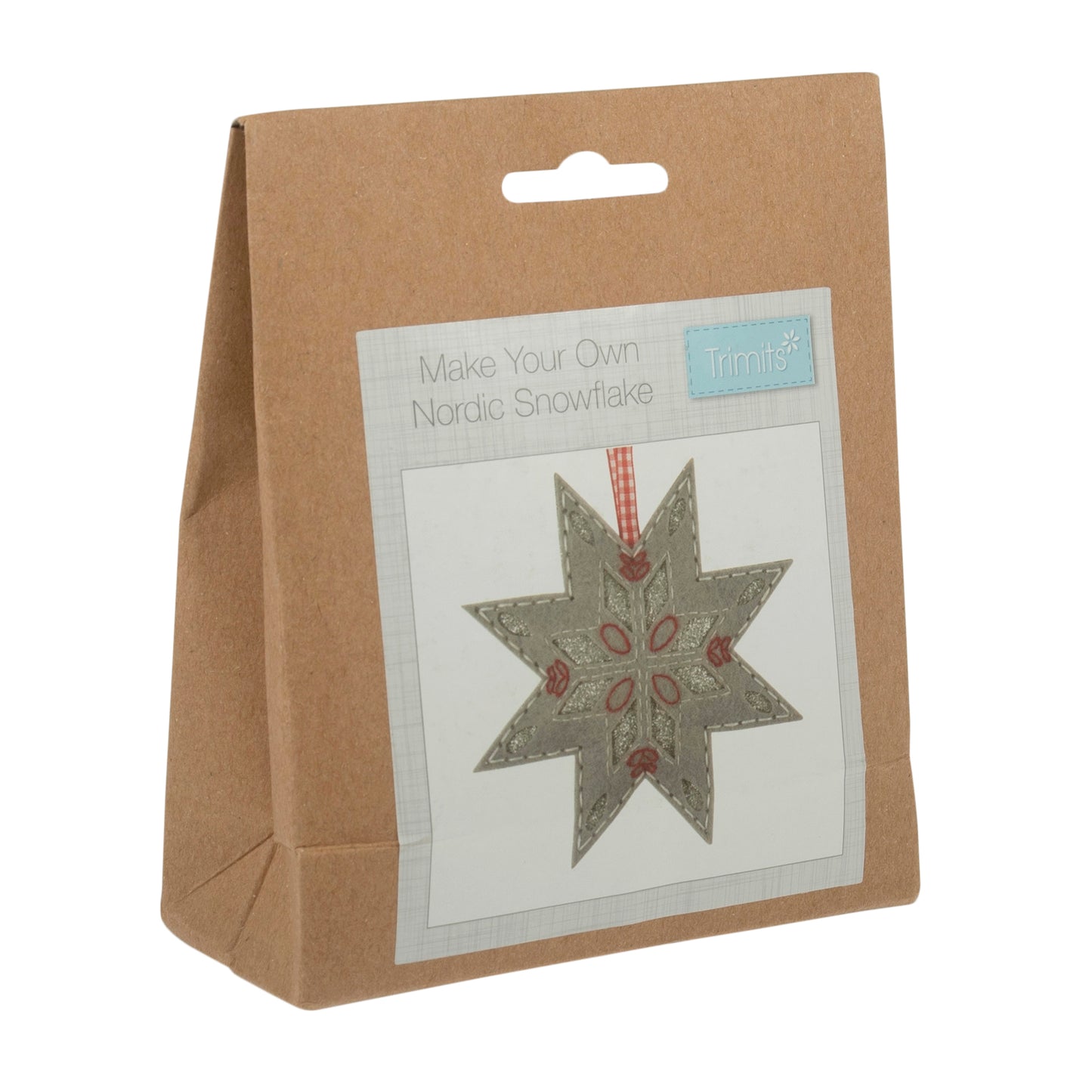 Felt Decoration Kit - Christmas: Nordic Snowflake