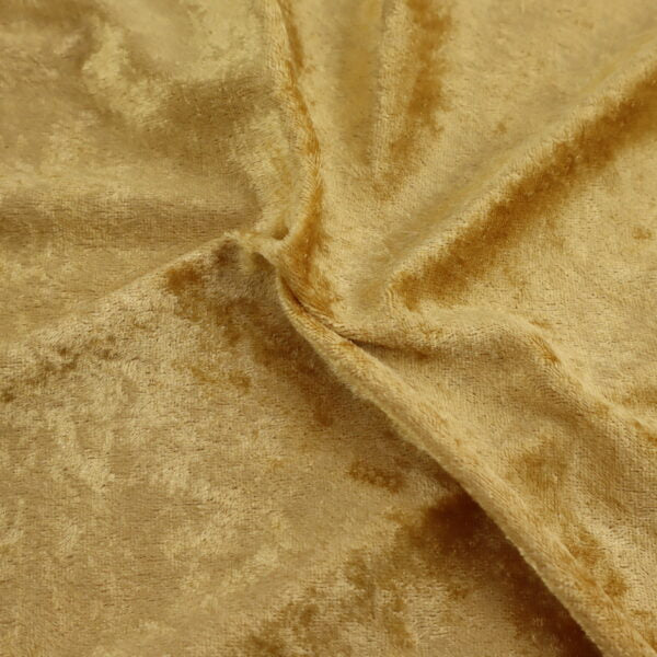 Crushed Velour - Gold