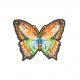 Iron-On Motif - Multi-Coloured Butterfly