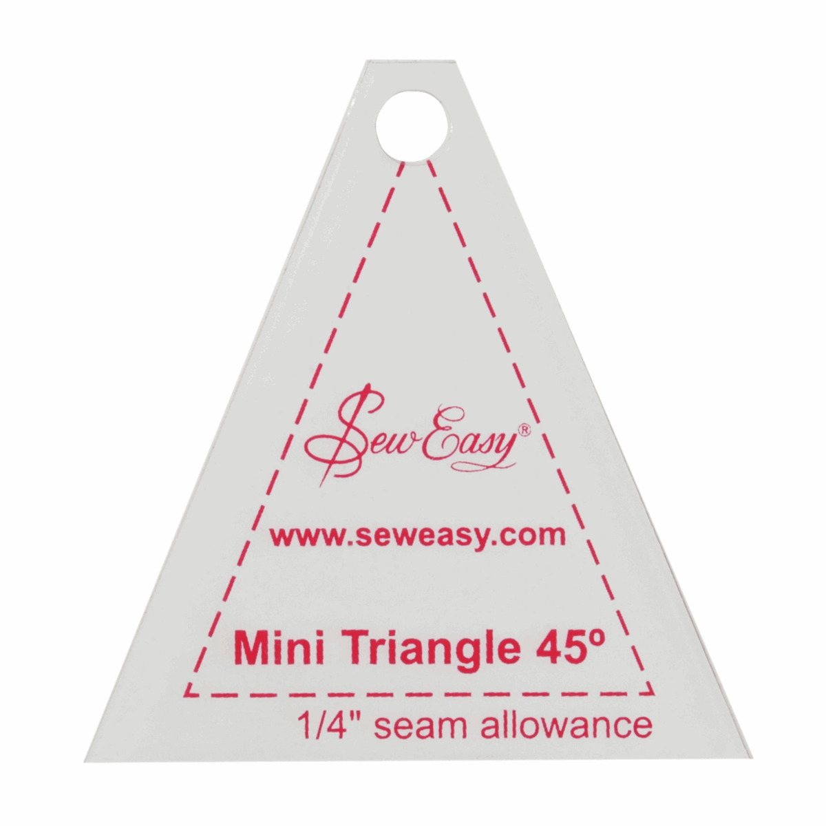 Sew Easy Templates - Mini Triangle 45deg