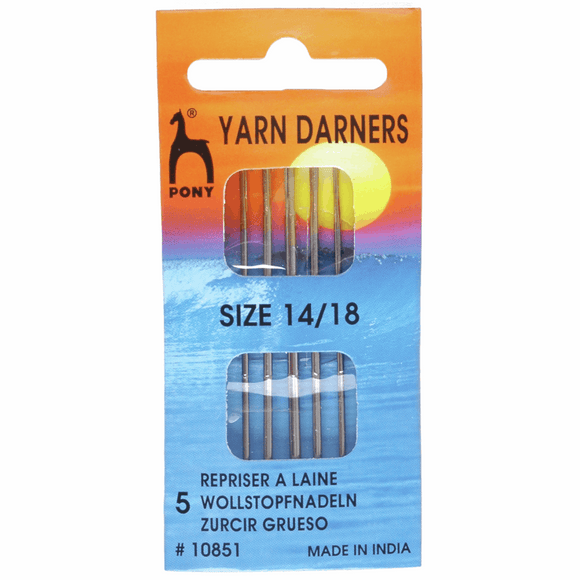 Pony Hand Sewing Needles - DARNERS 14-18