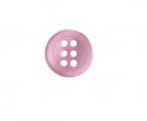 Round Shirt Button - Rose