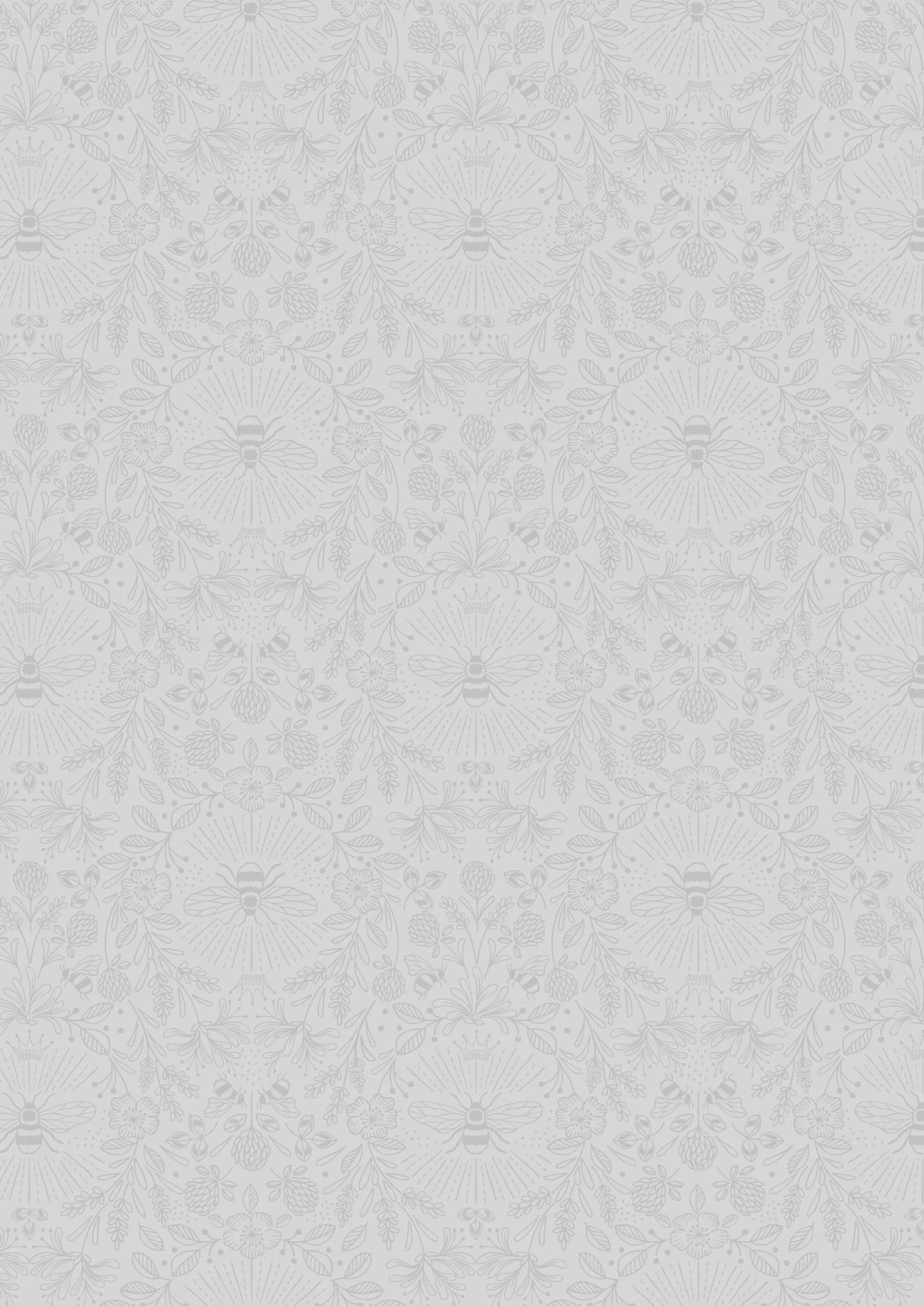 Lewis & Irene Tiny Tonals - Queen Bee Grey on Grey