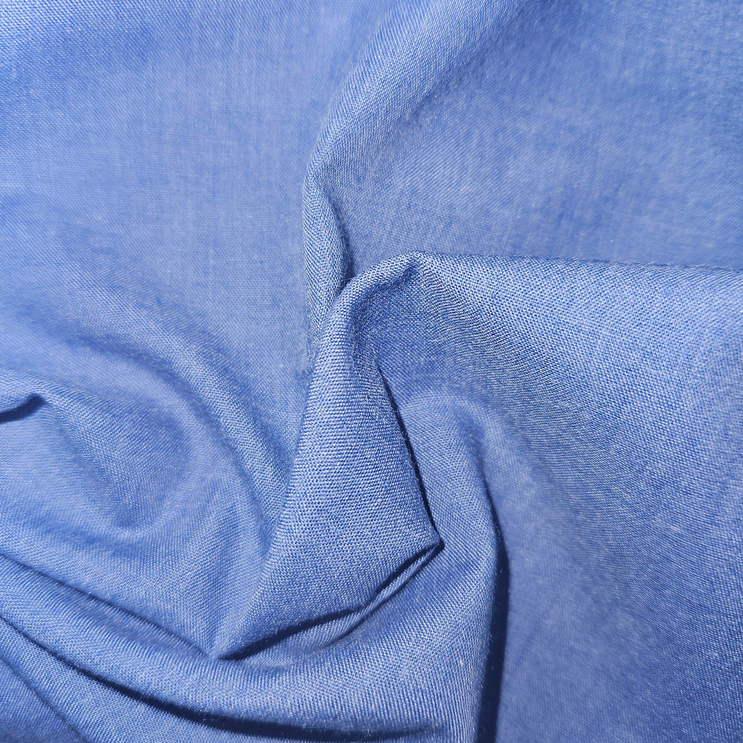 PolyCotton Plain - Denim Blue