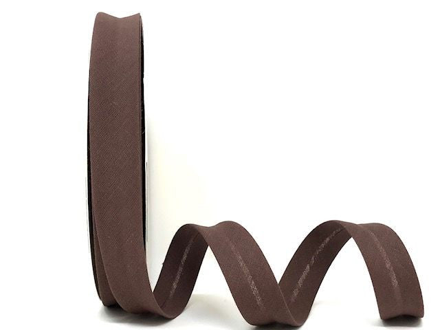 PolyCotton Bias Binding - 18mm - Peat