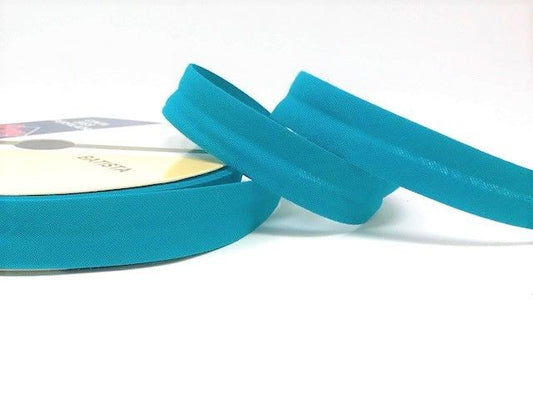 PolyCotton Bias Binding - 18mm - Turquoise