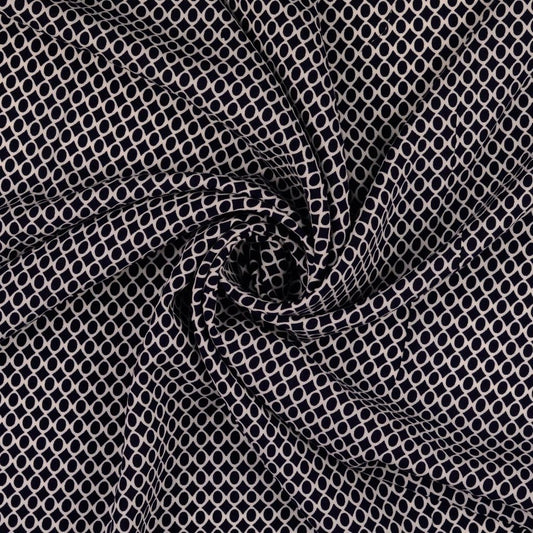 Poplin Viscose - Blue
