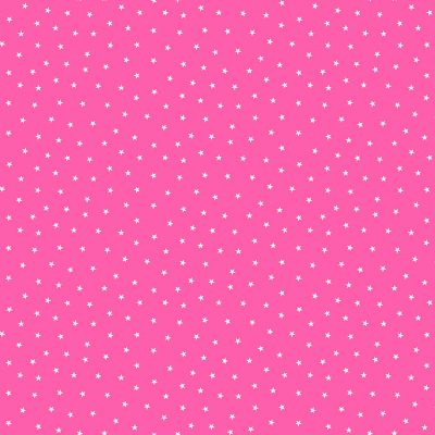 Makower Fabrics - In The Jungle - Stars Pink