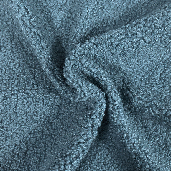 Polyester Teddy Fabric - Blue