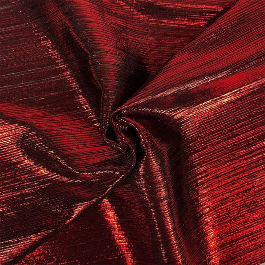 Poly Crinkle Foil - Red
