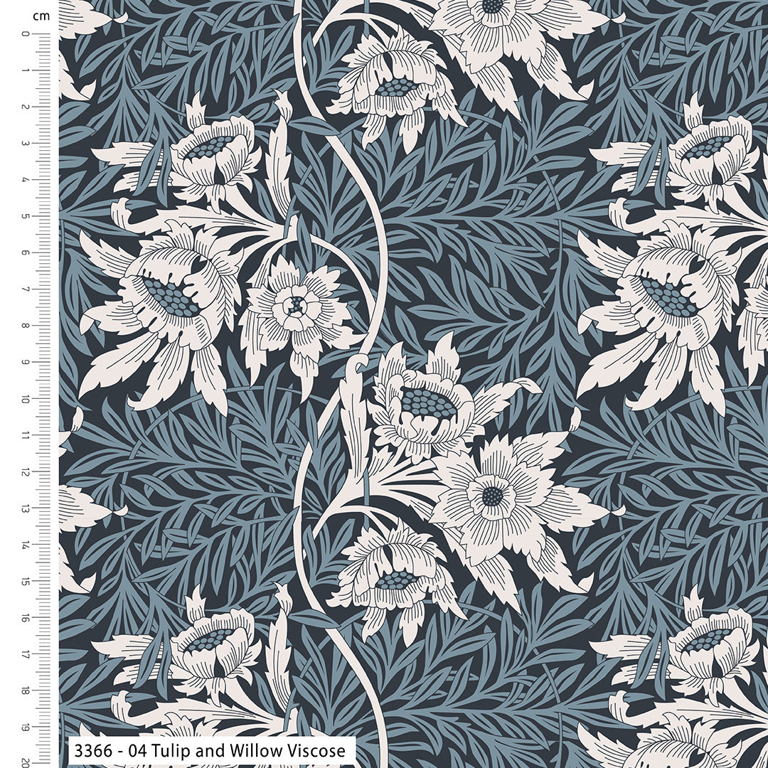 William Morris Tulip and Willow - Viscose