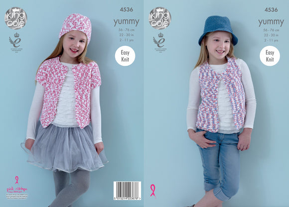 King Cole Knitting Pattern 4536