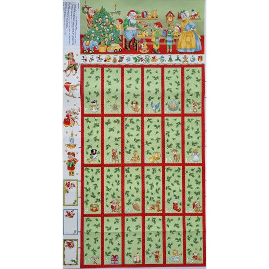 Advent Calendar Panel - Santa's Workshop