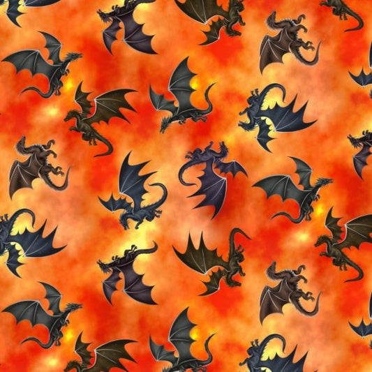 Nutex Craft Cotton - Fire & Fury