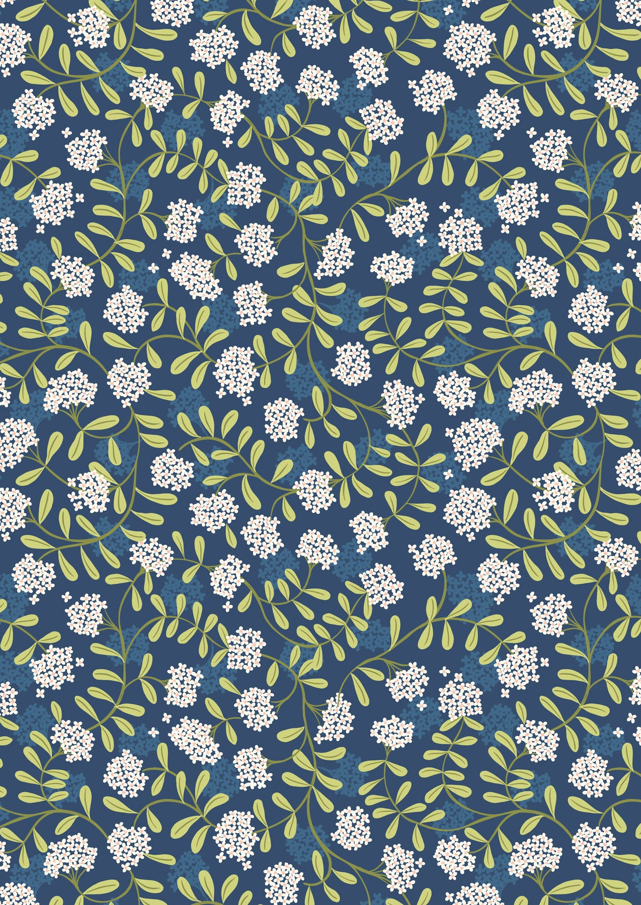 Lewis & Irene - Clearbury Down - Wild Thyme on Dark Blue