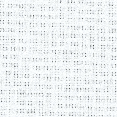 Aida 14 Count White - 50 x 55cm