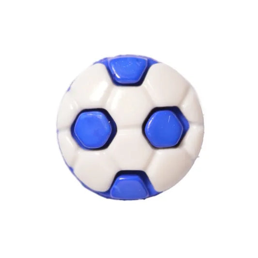 BUTTONS - FOOTBALL BLUE