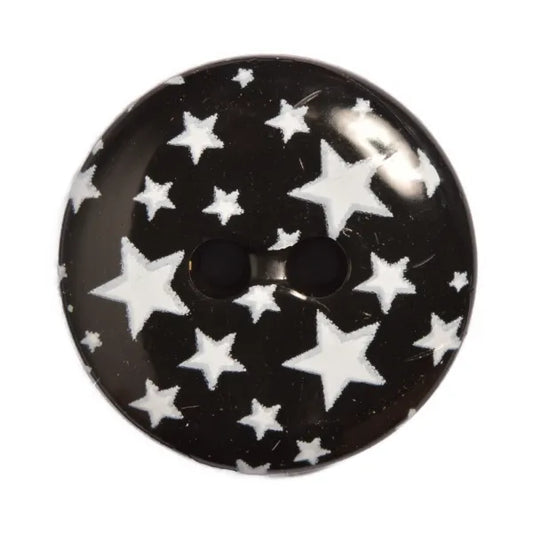 GALAXY 2Hole SIZE 28 COL BLACK/WHITE STARS