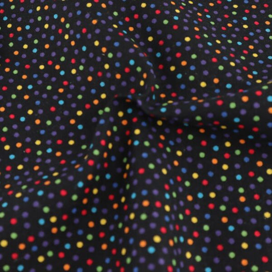 Reynard Craft Cotton - Confetti Dots - Black/Multi