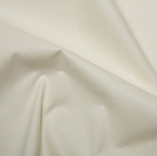 PolyCotton Sateen Curtain Lining - Ivory