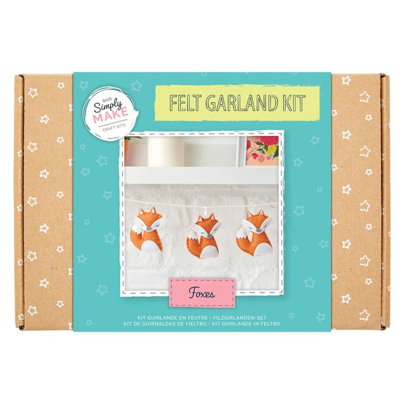Simply Make Needle Felting Kit - Fox Garland