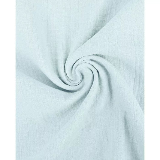 Double Gauze Little Check - Light Blue