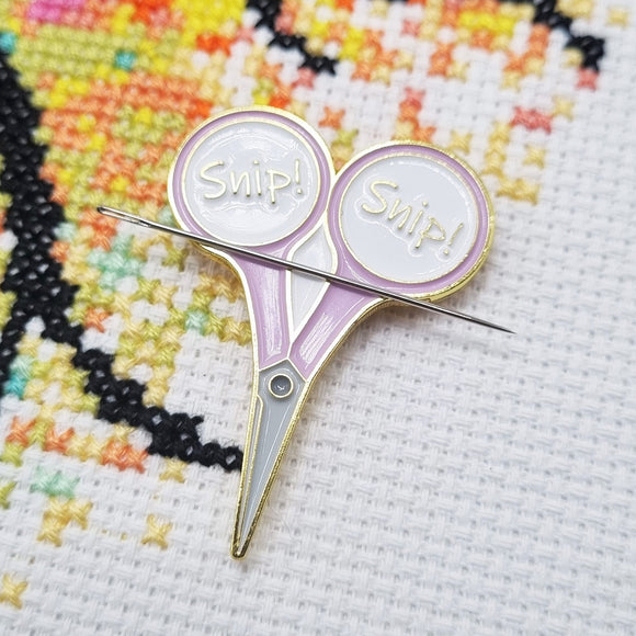 Needle Minder - Embroidery Scissors