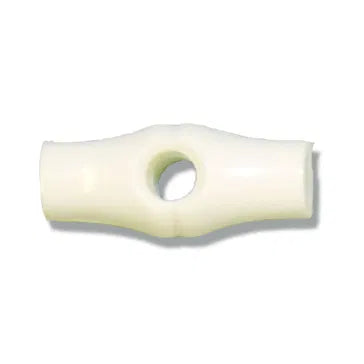 NYLON BAMBOO TOGGLE SIZE 25 White