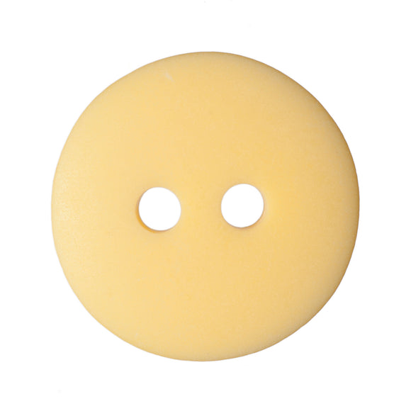 15mm Matt- Smartie Button -Yellow
