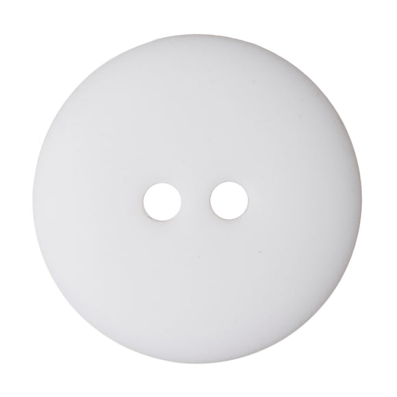 15mm Matt- Smartie Button -White