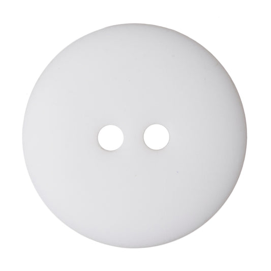 11mm Matt- Smartie Button -White